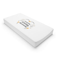 Baby Changing Pad Cover - Learning, Loving, Becoming