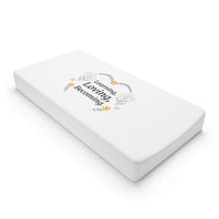 Baby Changing Pad Cover - Learning, Loving, Becoming