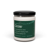 Fertility Affirmation Candle for TTC – Grow Soy Candle