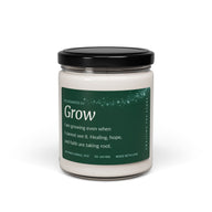 Fertility Affirmation Candle for TTC – Grow Soy Candle