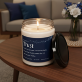 Fertility Affirmation Candle for TTC – Trust Soy Candle