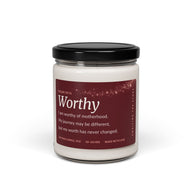 Fertility Affirmation Candle for TTC – Worthy Soy Candle