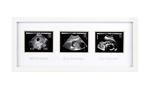 Trimester sonogram frame for pregnancy milestone keepsakes