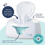 Hiccapop baby wipe warmer and dispenser with changing light - Awaiting the Stork