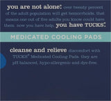 TUCKS Witch Hazel Cooling Pads for Postpartum and Hemorrhoid Relief