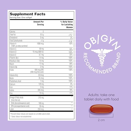 ONE A DAY Postnatal Complete Multivitamin for post-pregnancy - Awaiting the Stork