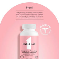 One A Day Pregnancy Planning multivitamin - 60 tablets - Awaiting the Stork