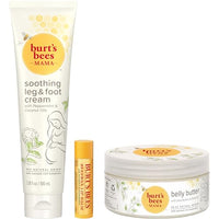 Burt's Bees Pregnancy Essentials Gift Set - belly butter, lip balm, leg & foot cream