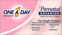 One A Day women’s prenatal advanced multivitamin with brain support, choline, DHA & iron, 120 ct - Awaiting the Stork