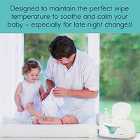 Hiccapop baby wipe warmer and dispenser with changing light - Awaiting the Stork