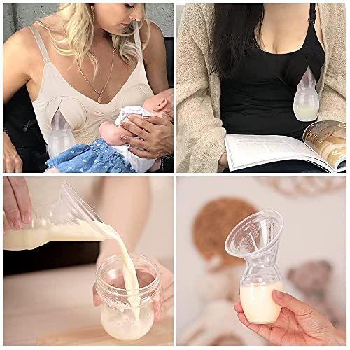 Haakaa silicone manual breast pump 4oz/100ml clear - Awaiting the Stork