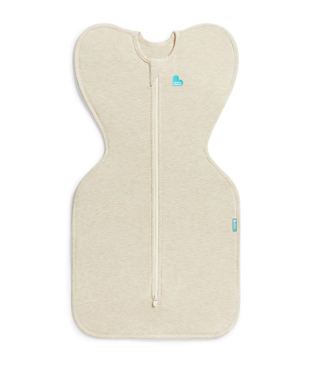 Love to Dream Swaddle Up arms-up baby sleep sack in oatmeal