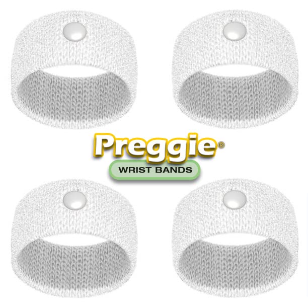 Preggie anti-nausea wristbands for morning sickness relief