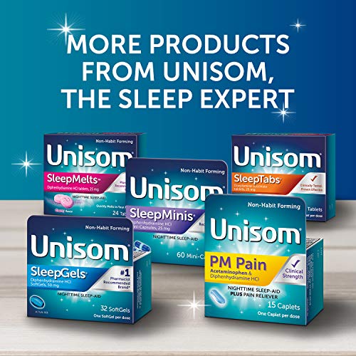 Unisom SleepTabs nighttime sleep aid doxylamine succinate