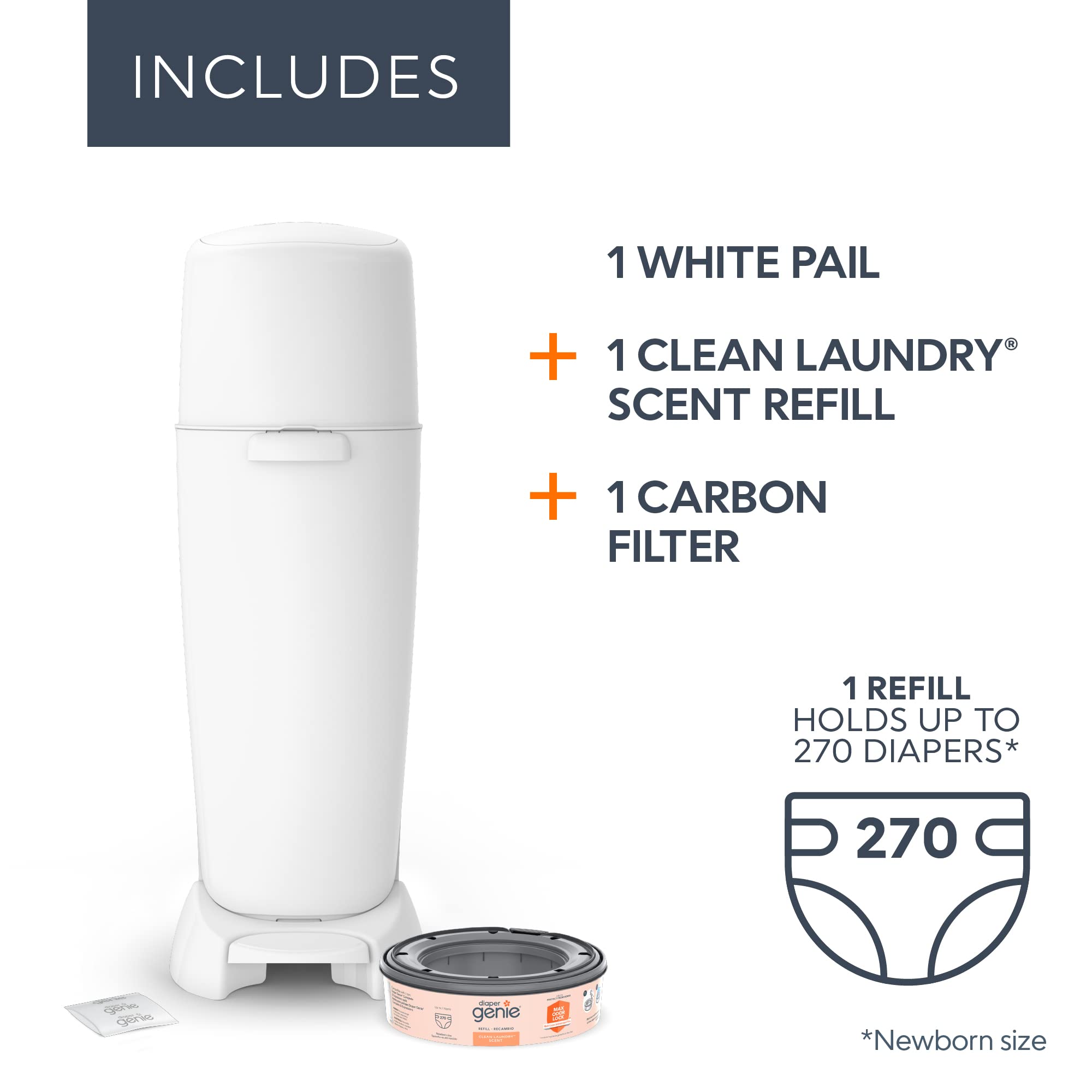 Diaper Pail – Playtex Diaper Genie Complete Odor Control