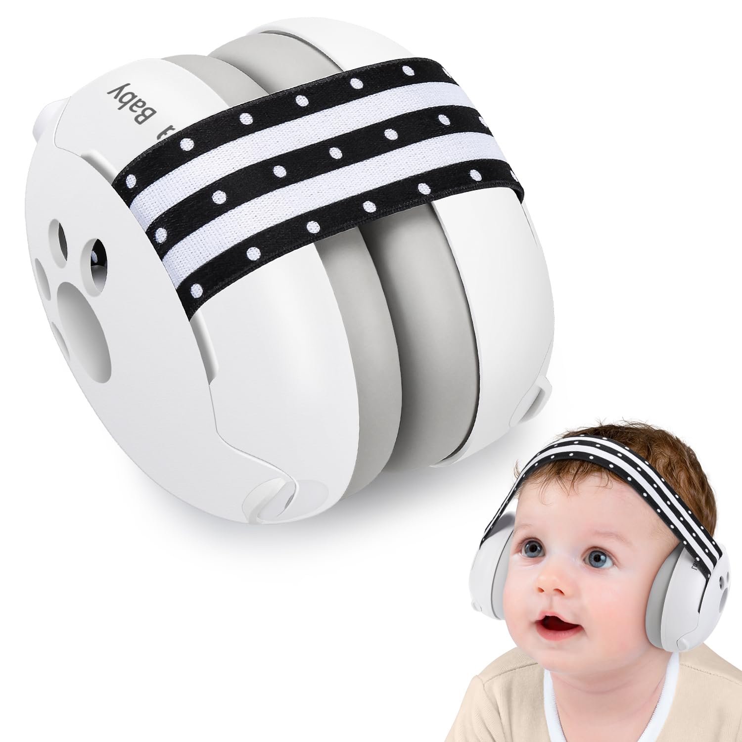 Baby Ear Protection Headphones – Laudexua Noise Cancelling Earmuffs