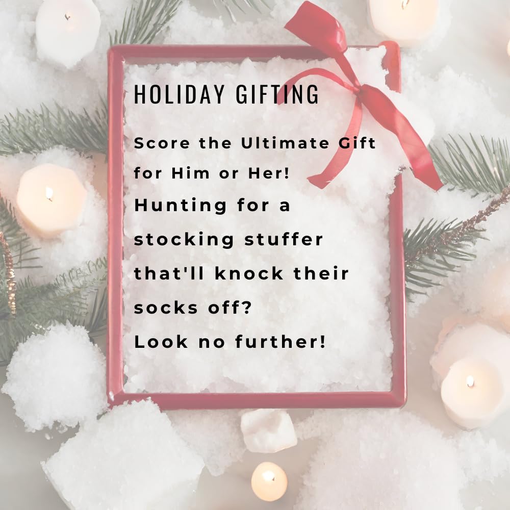 Holiday gifting image featuring a pregnancy bath soak gift box surrounded by snow, candles, and pine branches, suggesting perfect holiday presents.