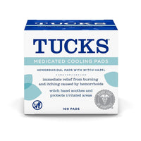 TUCKS Witch Hazel Cooling Pads for Postpartum and Hemorrhoid Relief