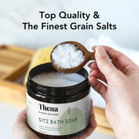 Thena Organic Sitz Bath Soak for postpartum recovery and hemorrhoid relief