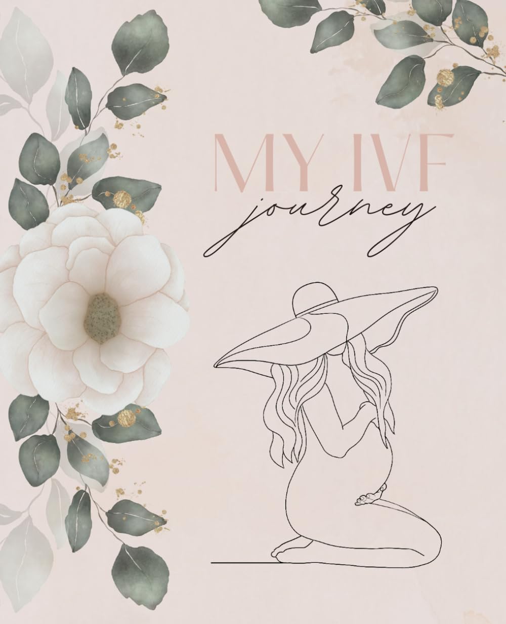 IVF Planner and Journal – My IVF Journey Guide for Tracking Goals

