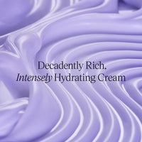 Pregnancy safe face cream texture, a decadently rich, intensely hydrating cream for glowing skin.