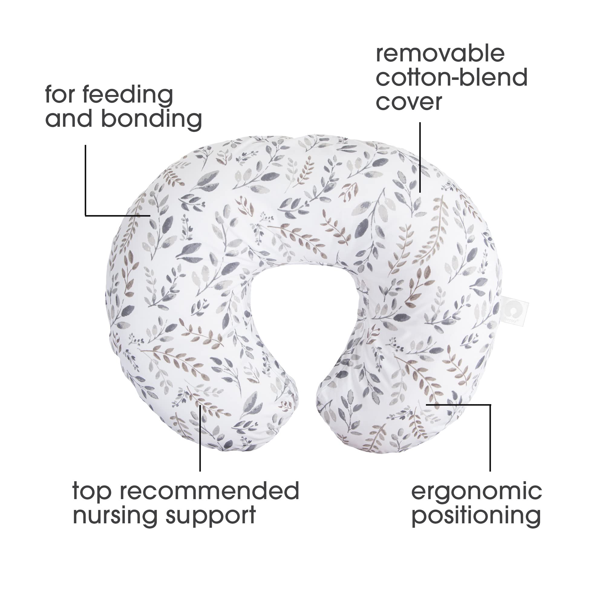 Boppy Original Nursing Pillow – Ergonomic Support, Washable