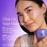 Pregnancy safe face cream by TATCHA, promoting hydration and glow for makeup wear.