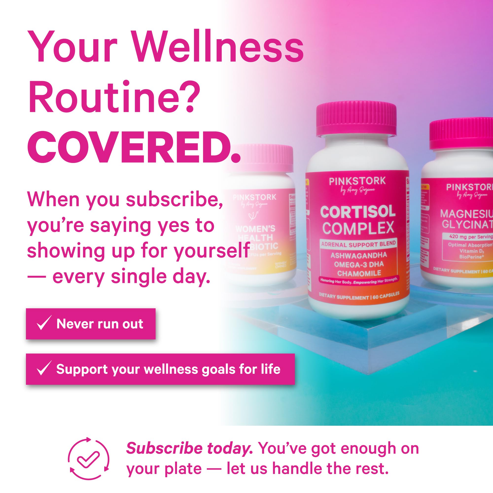 Magnesium Glycinate for Pregnancy – Pink Stork product lineup for wellness routine and daily health support.