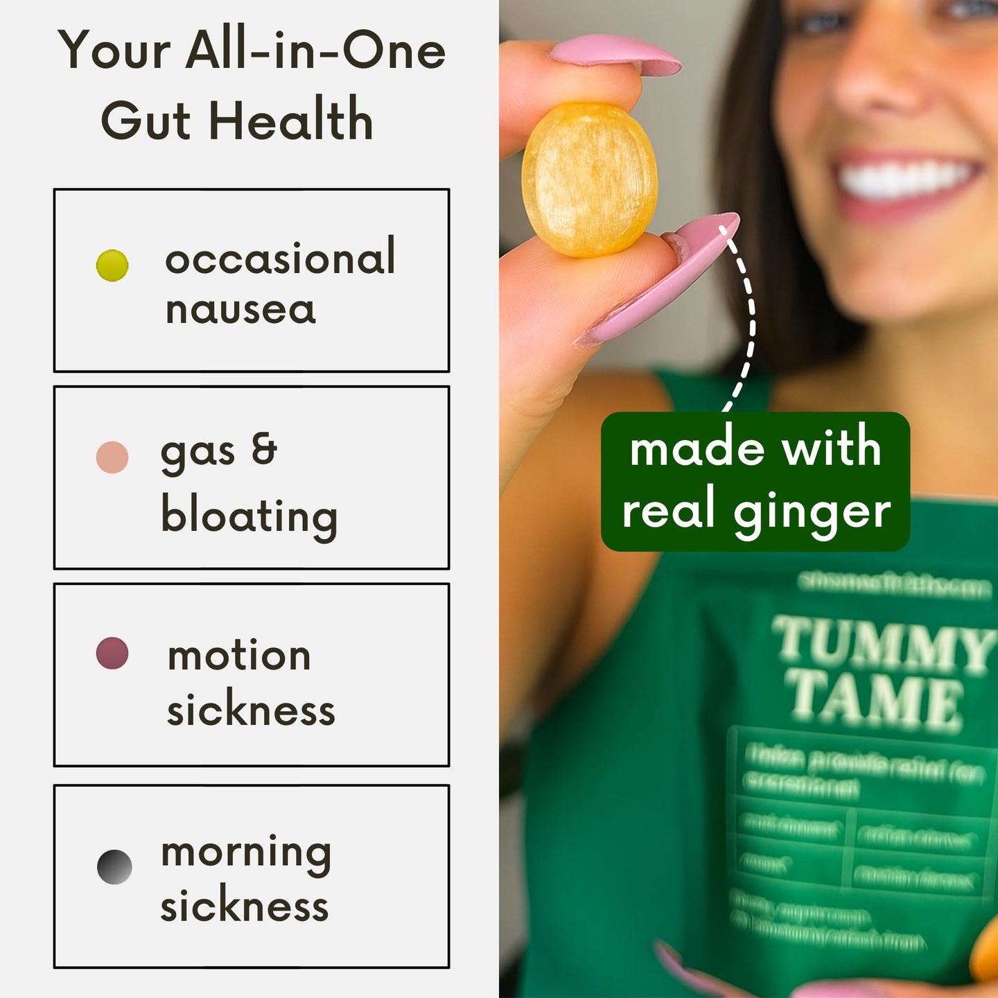 Ginger drops for pregnancy nausea to alleviate morning sickness and occasional nausea.