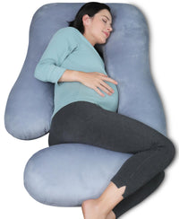 U-Shaped Pregnancy Pillow for Sleeping – Full Body Maternity Support

