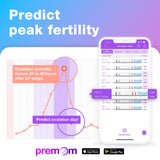 Easy@Home ovulation and pregnancy test kit for tracking peak fertility and predicting ovulation days.