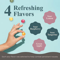 Three Lollies Preggie Pop Drops, gluten-free and kosher pregnancy nausea candy