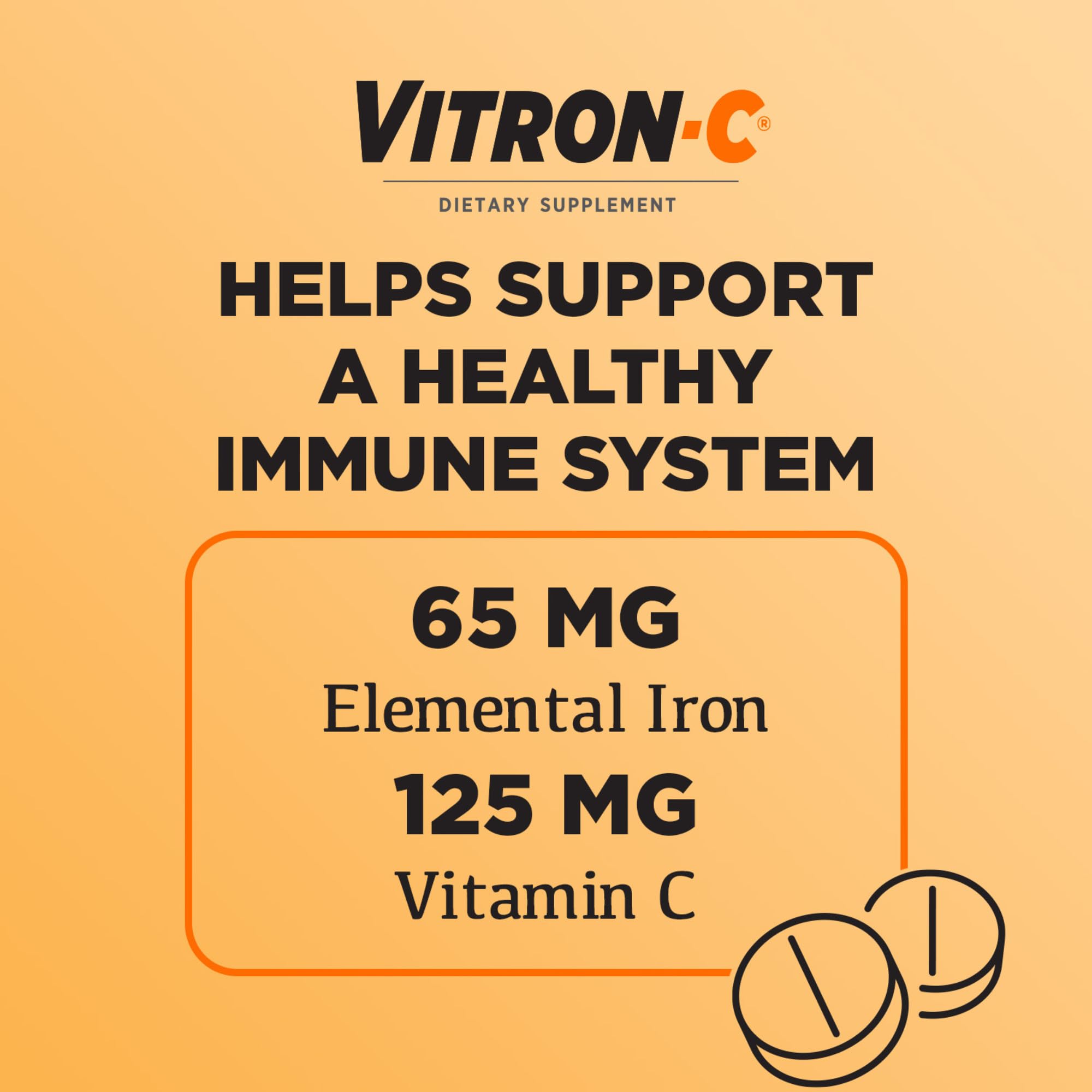 Vitron-C high-potency iron supplement with vitamin C - Awaiting the Stork