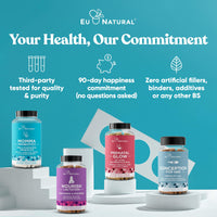 Prenatal probiotics for pregnancy and postpartum, EU Natural product lineup featuring gut health support.