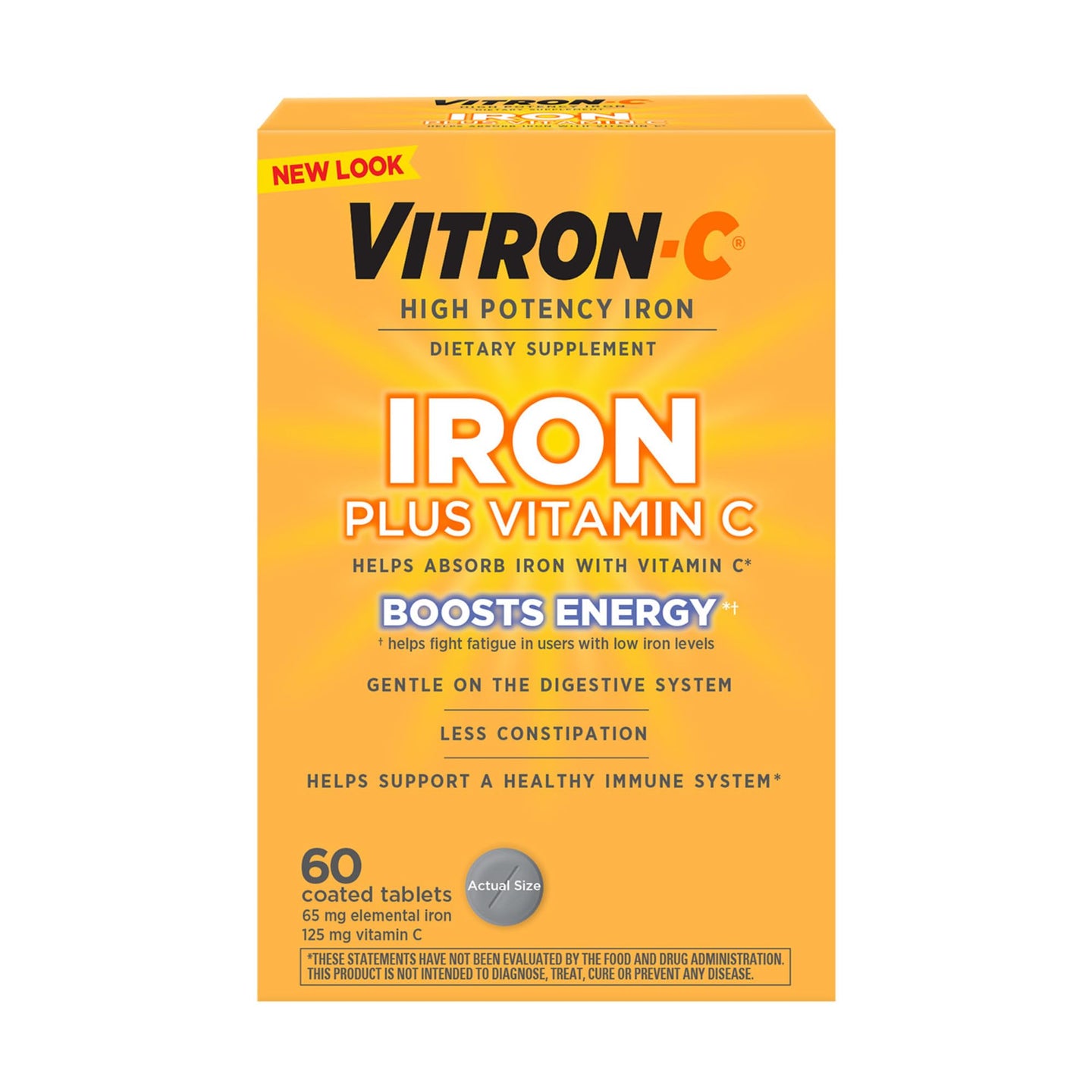 Vitron-C high-potency iron supplement with vitamin C