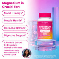 Magnesium Glycinate for Pregnancy – Pink Stork with Vitamin D; supports mood, muscle health, and hormonal balance.