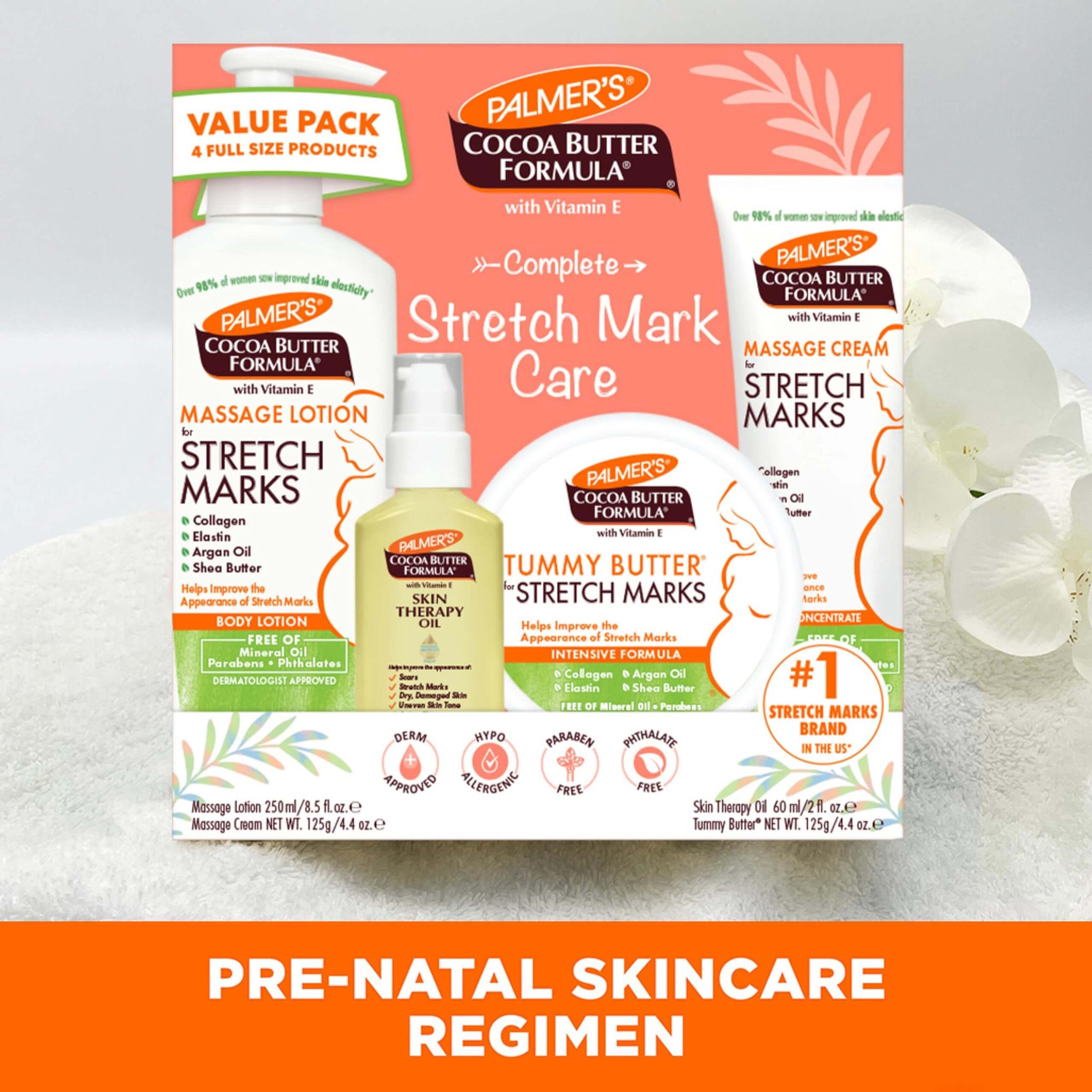 is palmer's coconut oil safe for pregnancy Palmer's Cocoa Butter Formula Complete Stretch Mark Care Kit