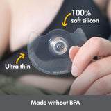 Medela contact nipple shields for latching & inverted nipples