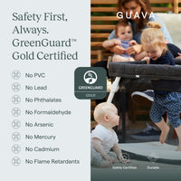 Guava Lotus GREENGUARD Gold certification list: no PVC, lead, phthalates, formaldehyde or flame retardants