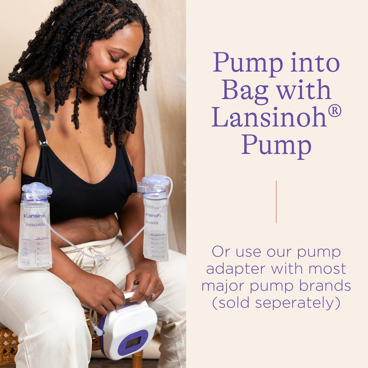 Lansinoh Breastmilk Storage Bags, 100 Ct