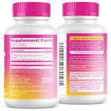 Magnesium Glycinate for Pregnancy – Pink Stork vitamin D supplement facts on capsule bottles.