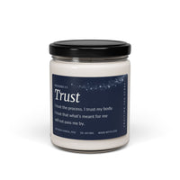 Fertility Affirmation Candle for TTC – Trust Soy Candle
