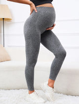 High Waist Maternity Leggings | High Waist Leggings|Awaiting the Stork