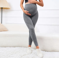 High Waist Maternity Leggings | High Waist Leggings|Awaiting the Stork