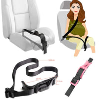 Car seat safety belt for pregnant women - Awaiting the Stork