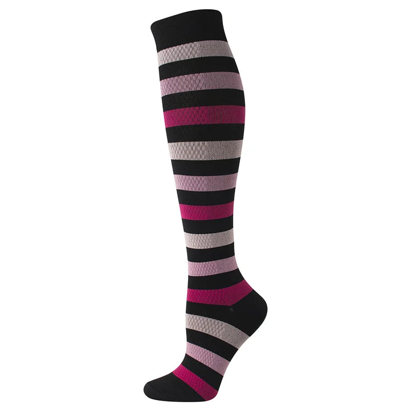 Pregnancy support compression socks for varicose veins and swelling - Awaiting the Stork