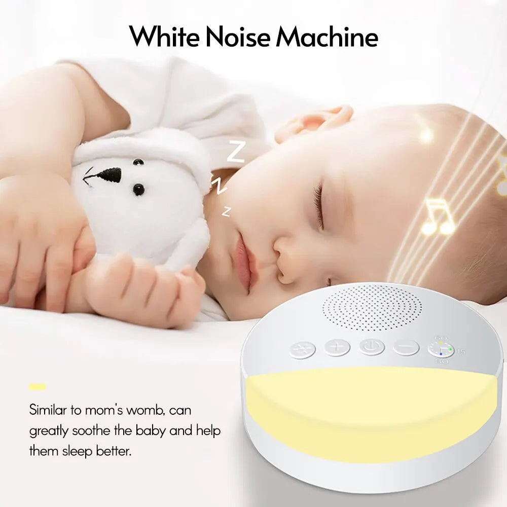 Baby White Sleep Machine | Baby Sleep Machine | Awaiting the Stork