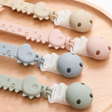 Silicone Pacifier Clip Holder | Babies Clip Holder |Awaiting the Stork