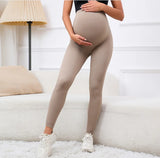 High Waist Maternity Leggings | High Waist Leggings|Awaiting the Stork