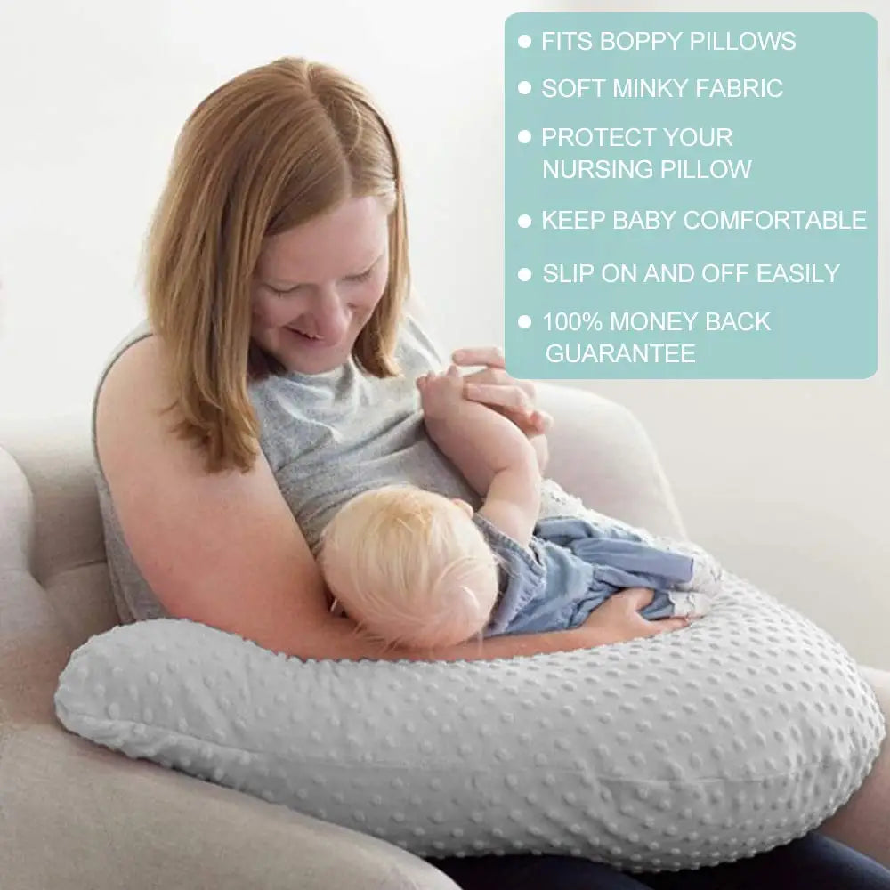 Baby Nursing Pillow Cover | Ultra Soft Pillow Cover|Awaiting the Stork